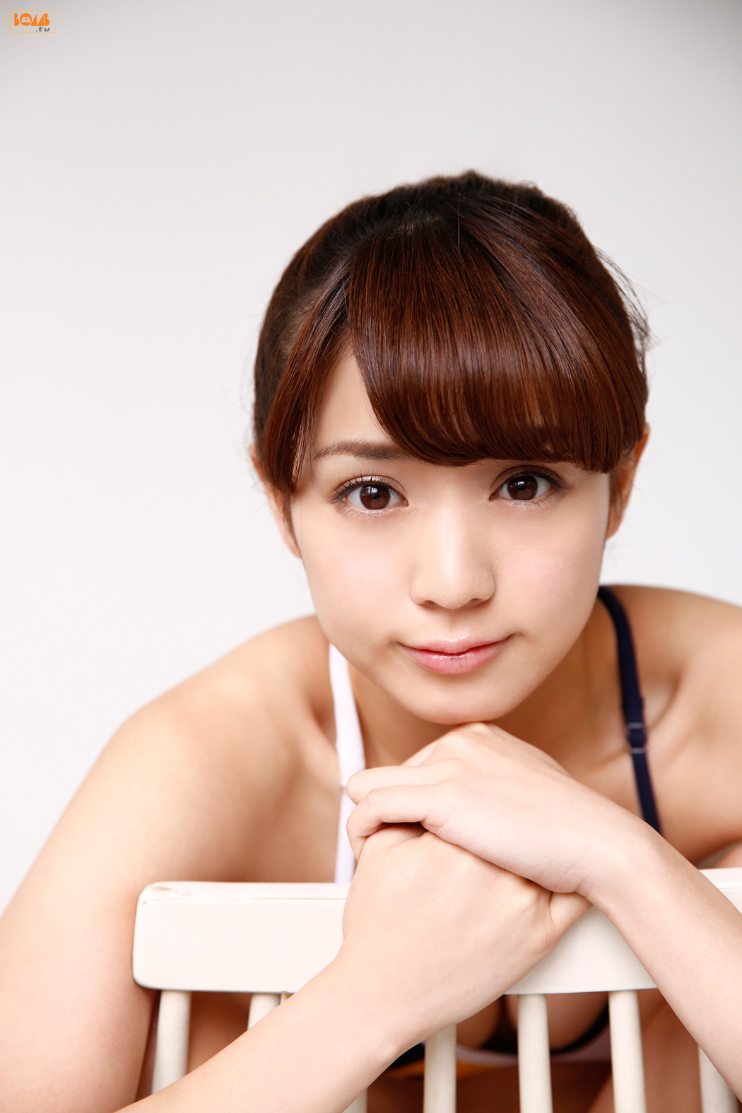 Makoto Okunaka "Let's fly Mako-chan!" [Bomb.TV] January 2015 issue