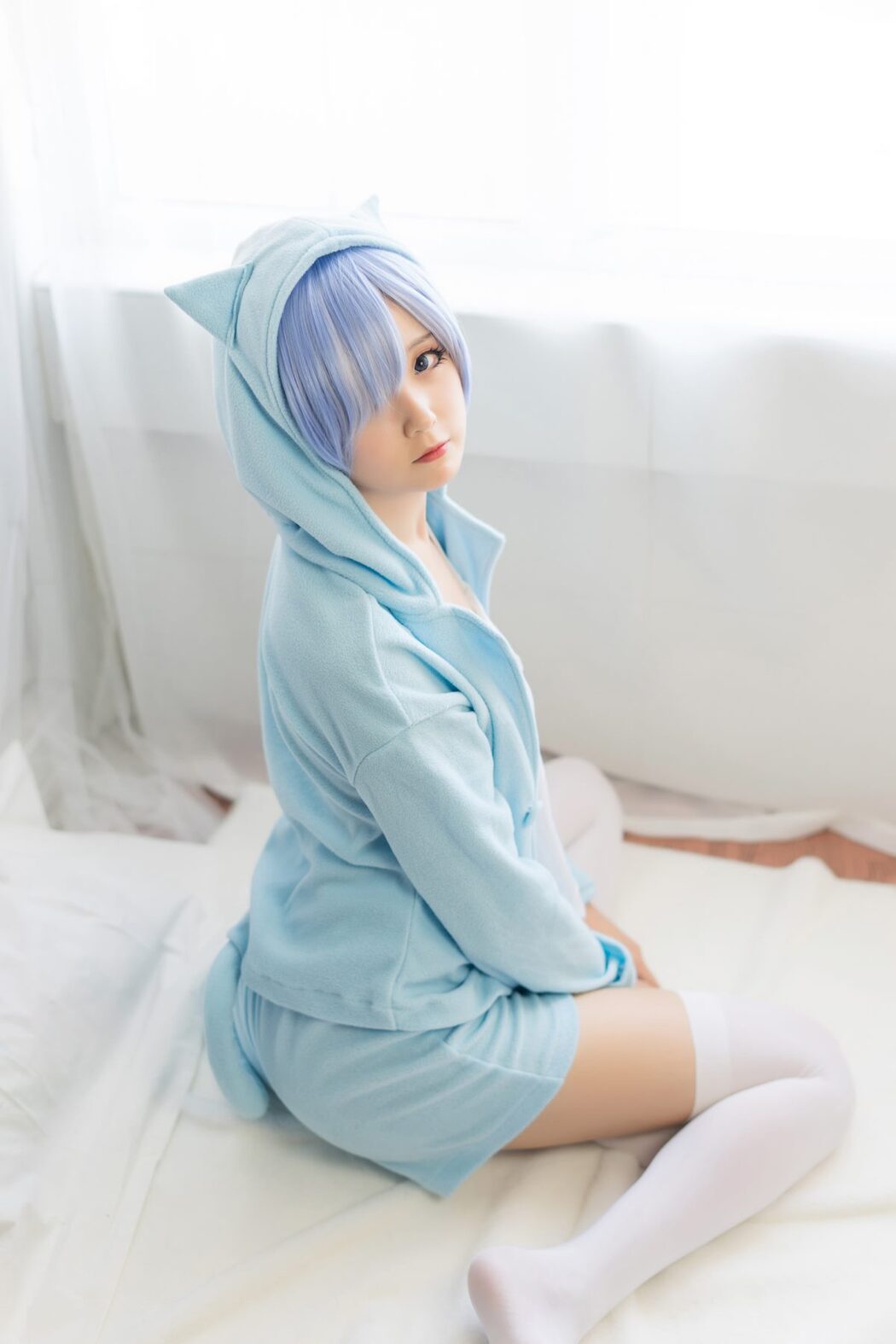Coser@Akisoso秋楚楚 Vol.017 蕾姆睡衣