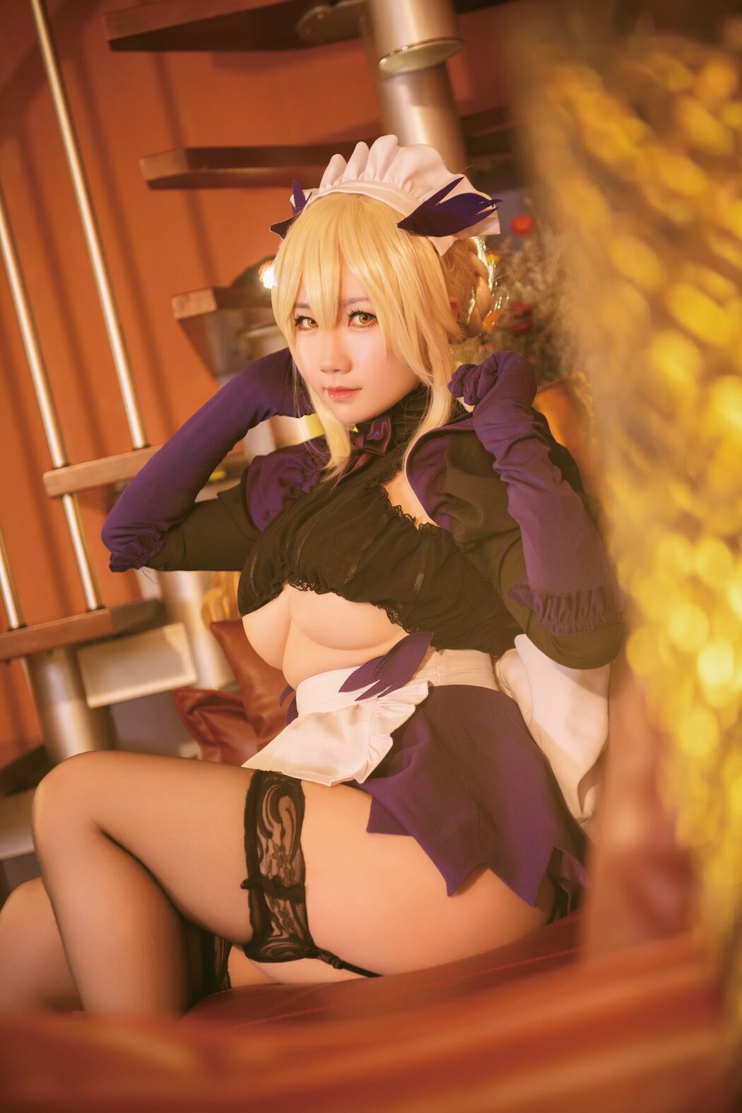 Coser@是本末末 Vol.001 黑枪呆女仆