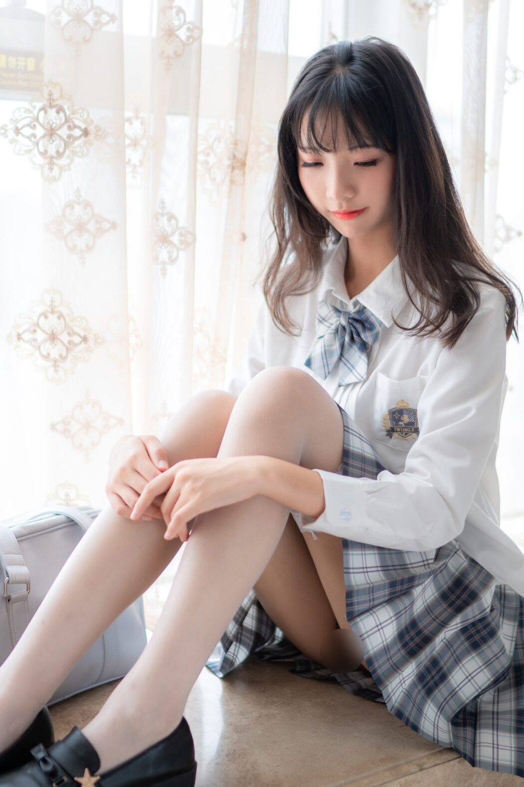 Coser@西瓜少女 Vol.021 JK格子裙