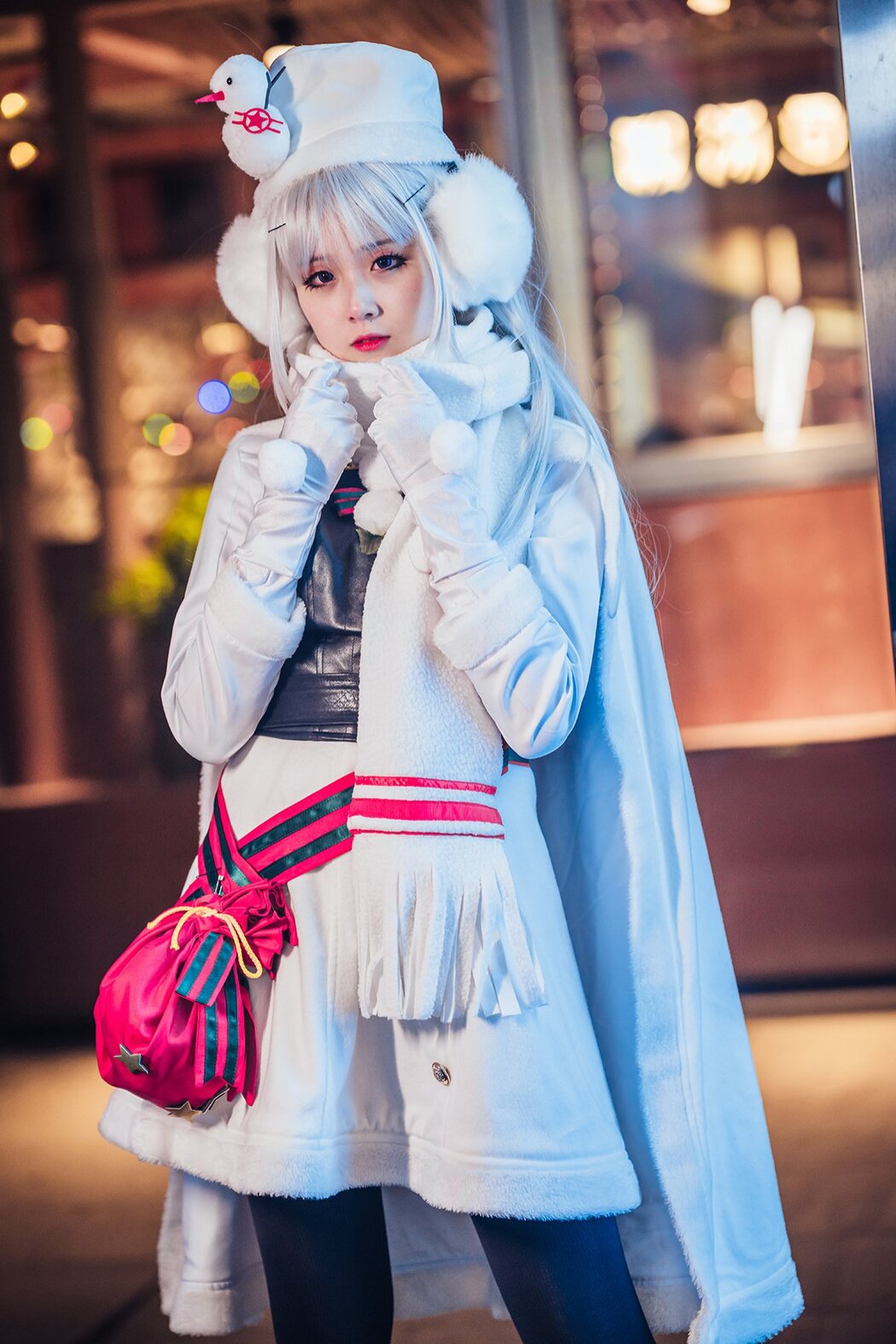 Coser@Akisoso秋楚楚 Vol.004 夜景 调色2 Cover Photo