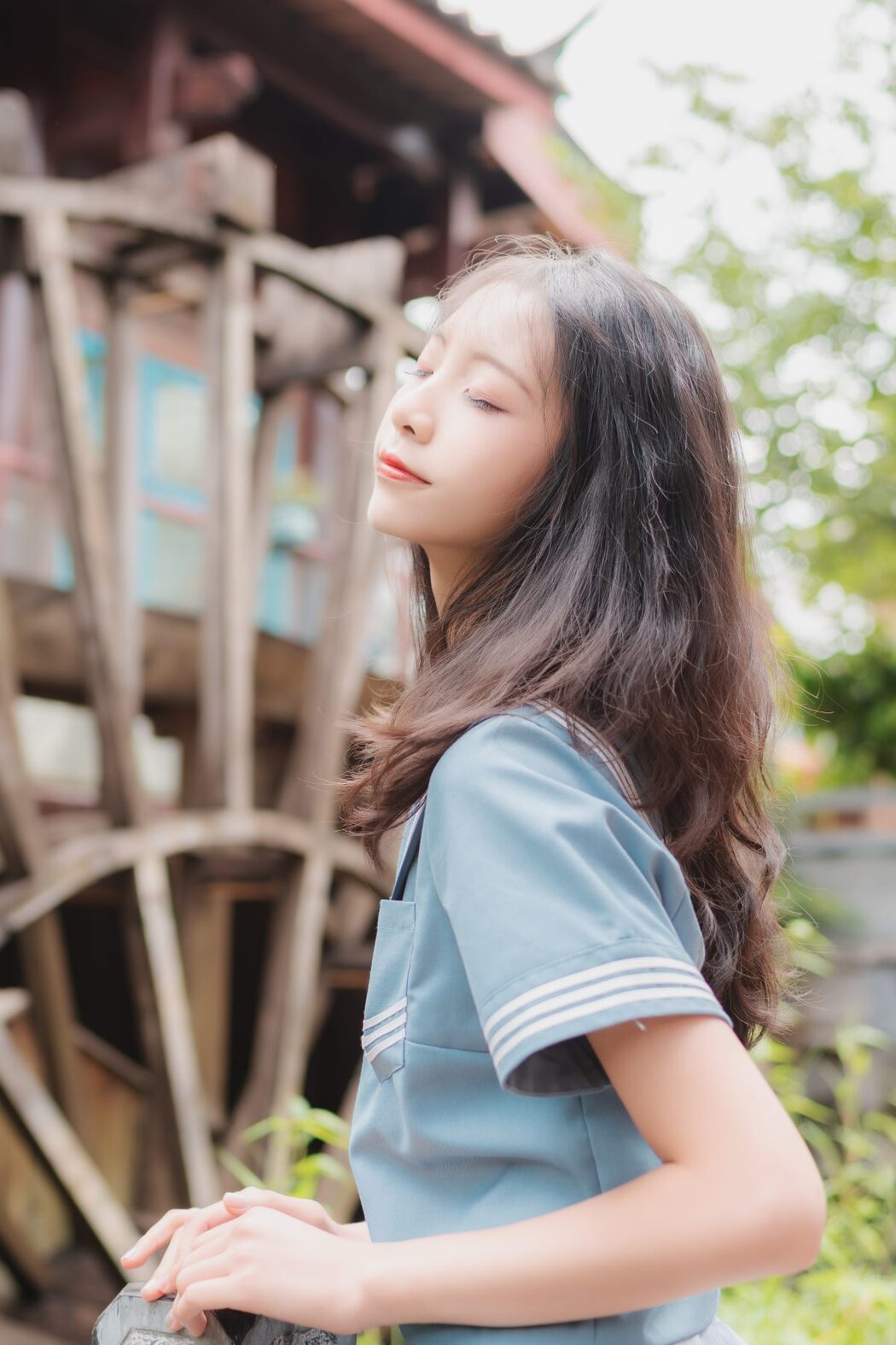 Coser@西瓜少女 Vol.001 丽江写真JK