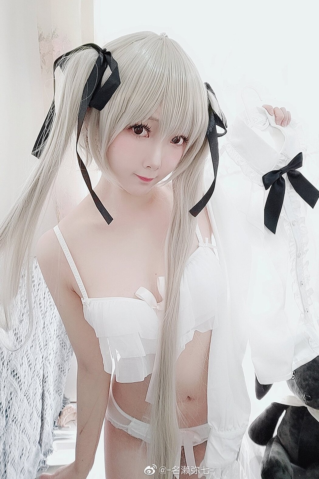 Coser@名濑弥七 Vol.005 白色内衣 Cover Photo