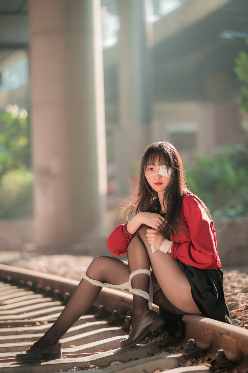 Coser@西瓜少女 Vol.011 铁轨成片