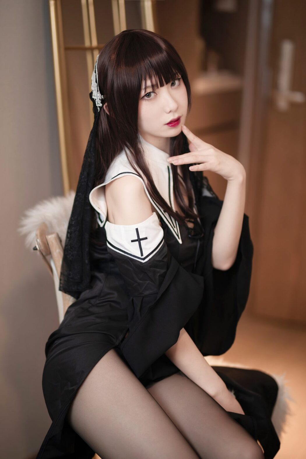 Coser@封疆疆v Vol.010 黑色修女
