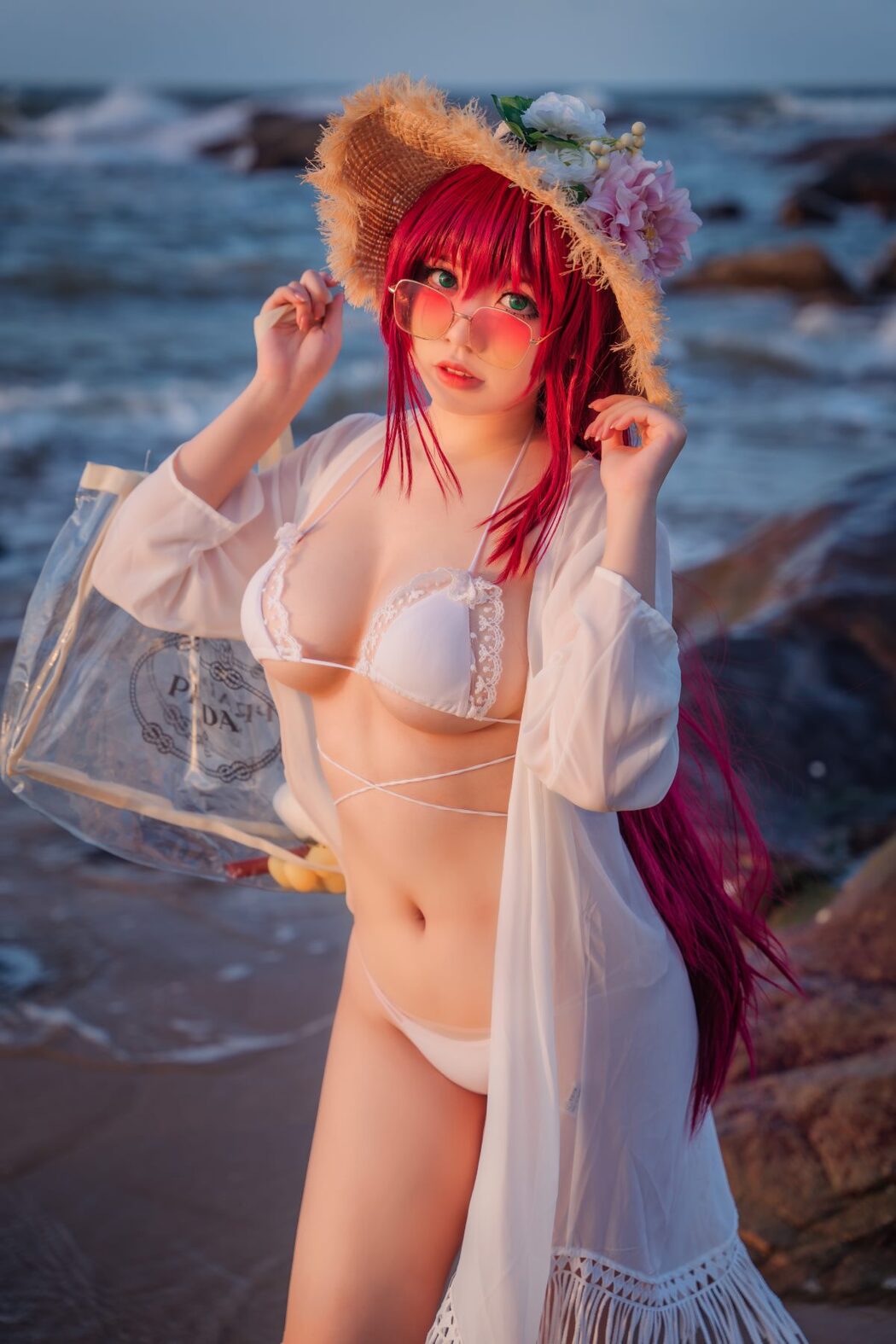 Coser@啊日日_Ganlory Vol.009 絮库夫泳装