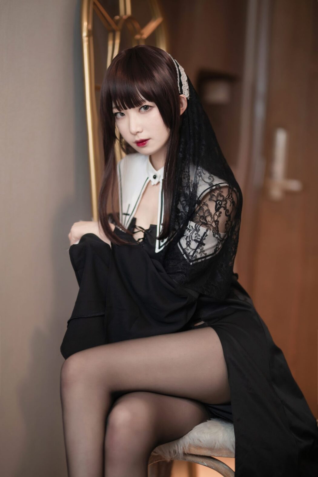 Coser@封疆疆v Vol.010 黑色修女