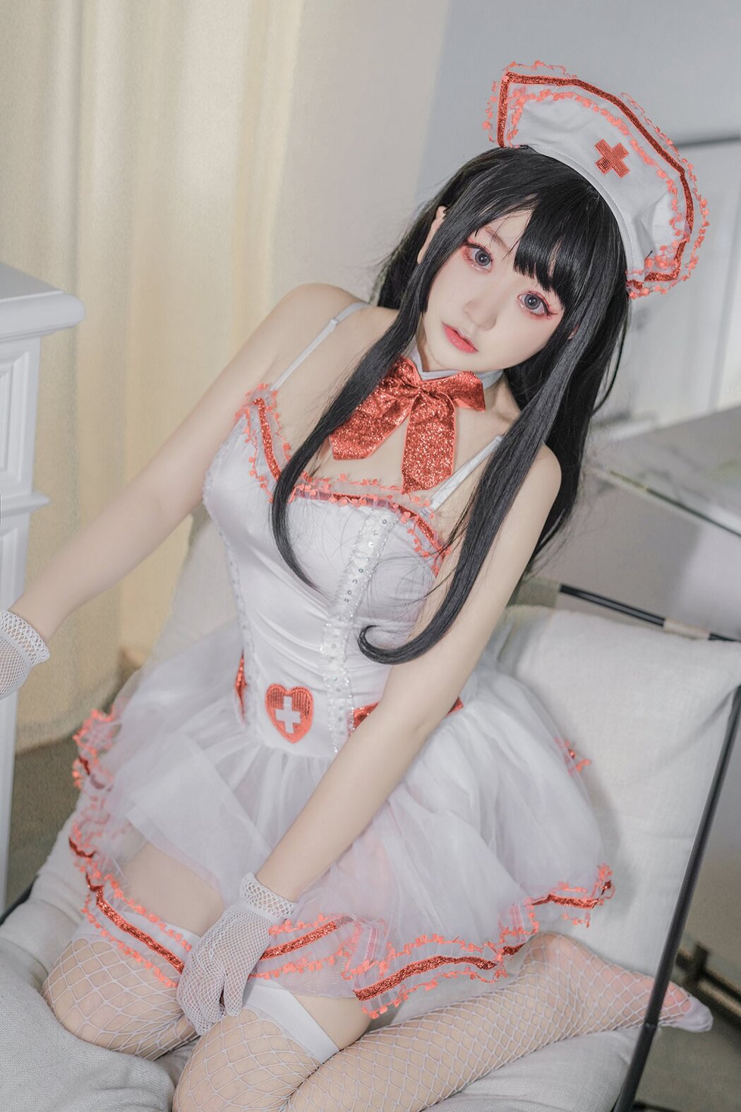 Coser@恩田直幸 Vol.002 蕾丝护士 Cover Photo