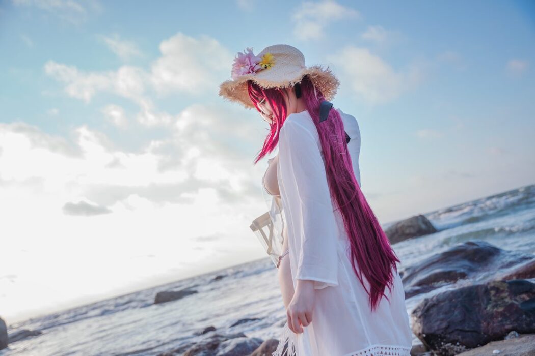Coser@啊日日_Ganlory Vol.009 絮库夫泳装