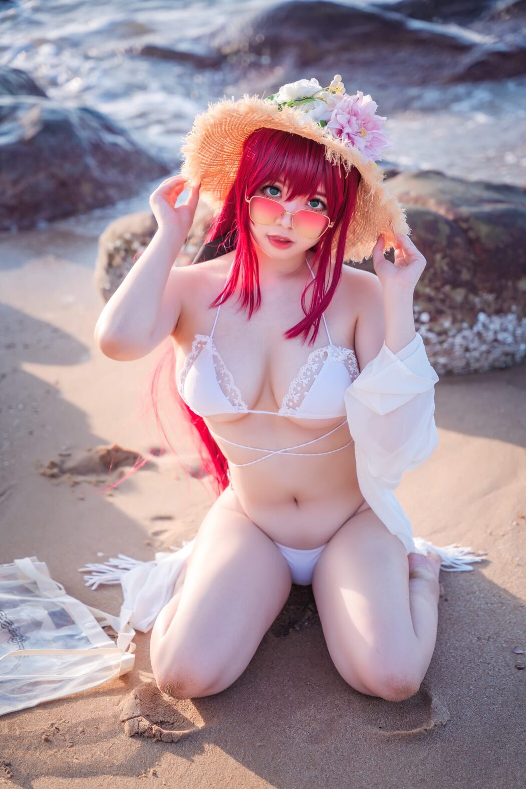 Coser@啊日日_Ganlory Vol.009 絮库夫泳装