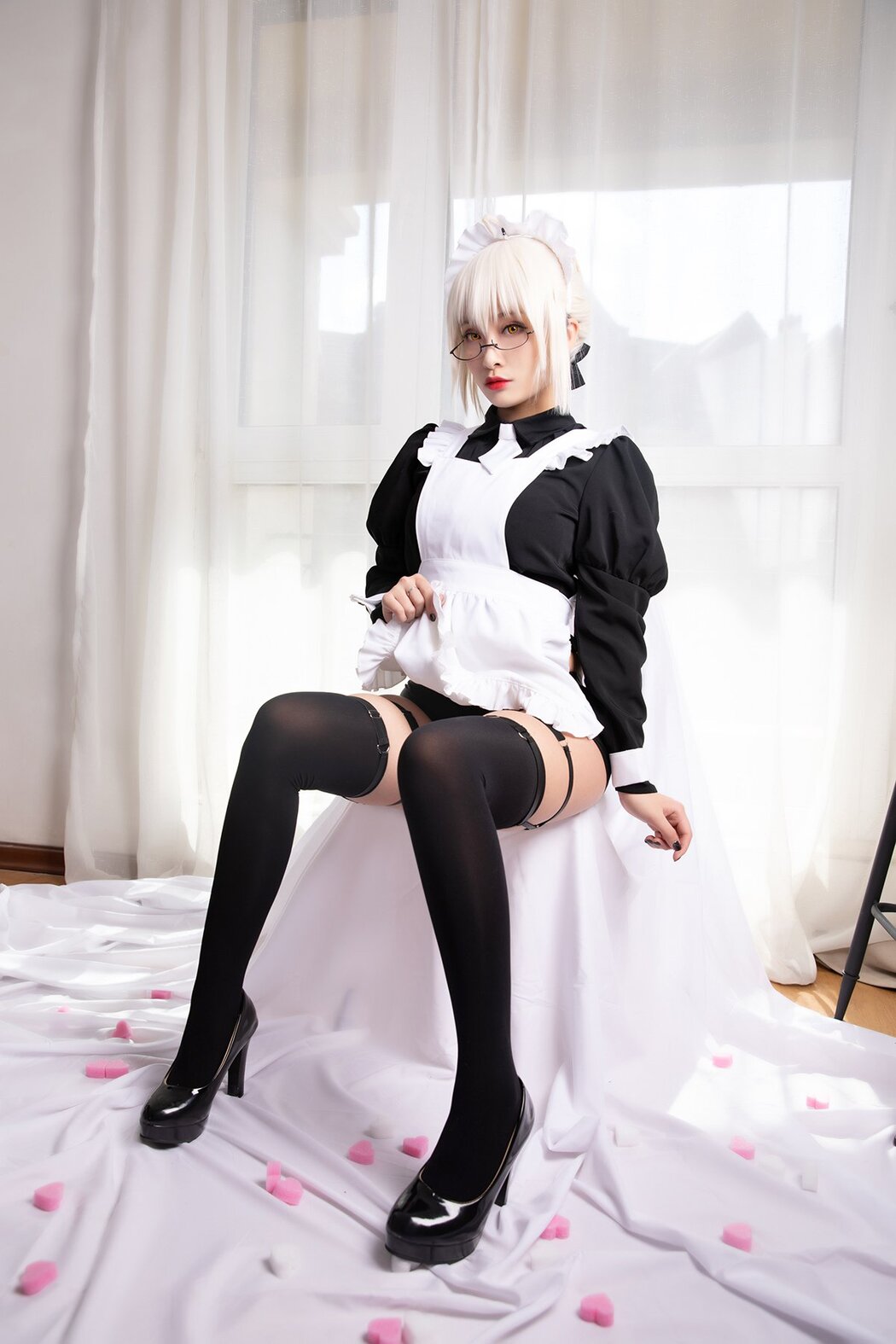 Coser@洛璃LoLiSAMA Vol.008 BX女仆 Cover Photo