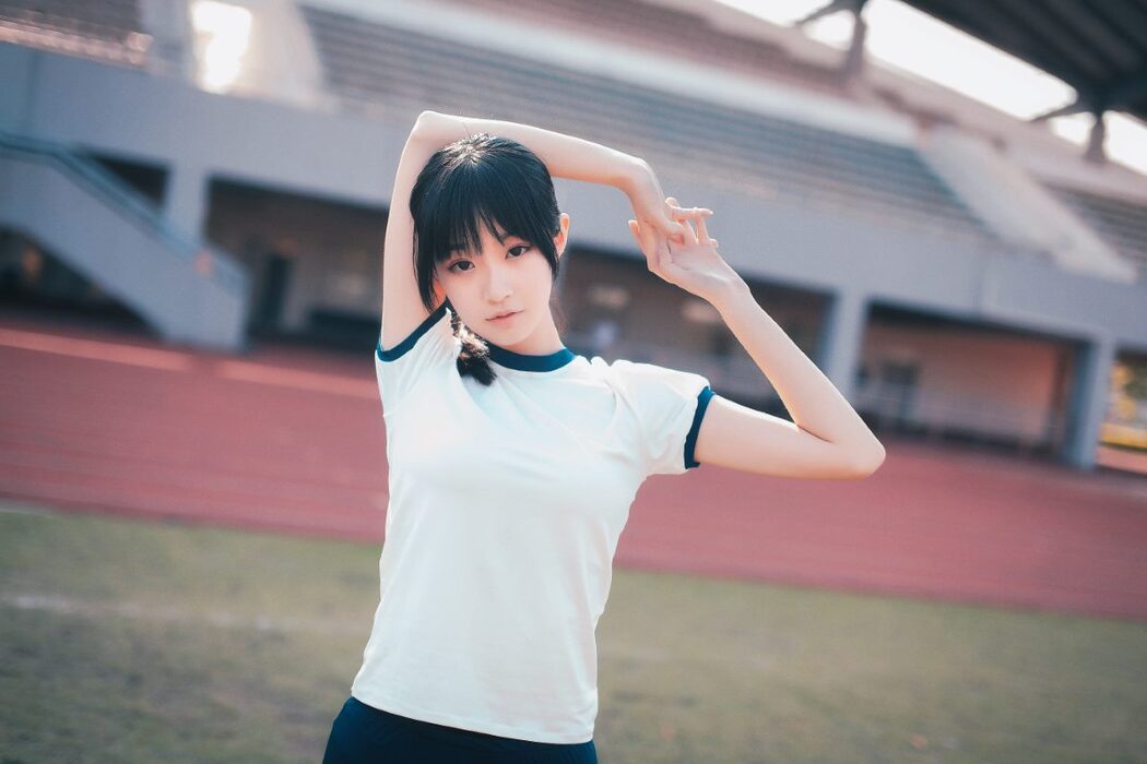 Coser@沧霁桔梗 Vol.006 黑丝体操服