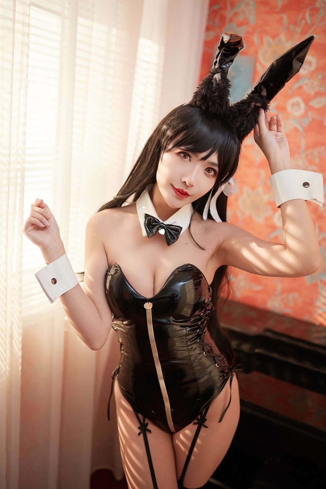 Coser@源纱希喵喵喵 Vol.008 爱宕兔女郎 Cover Photo