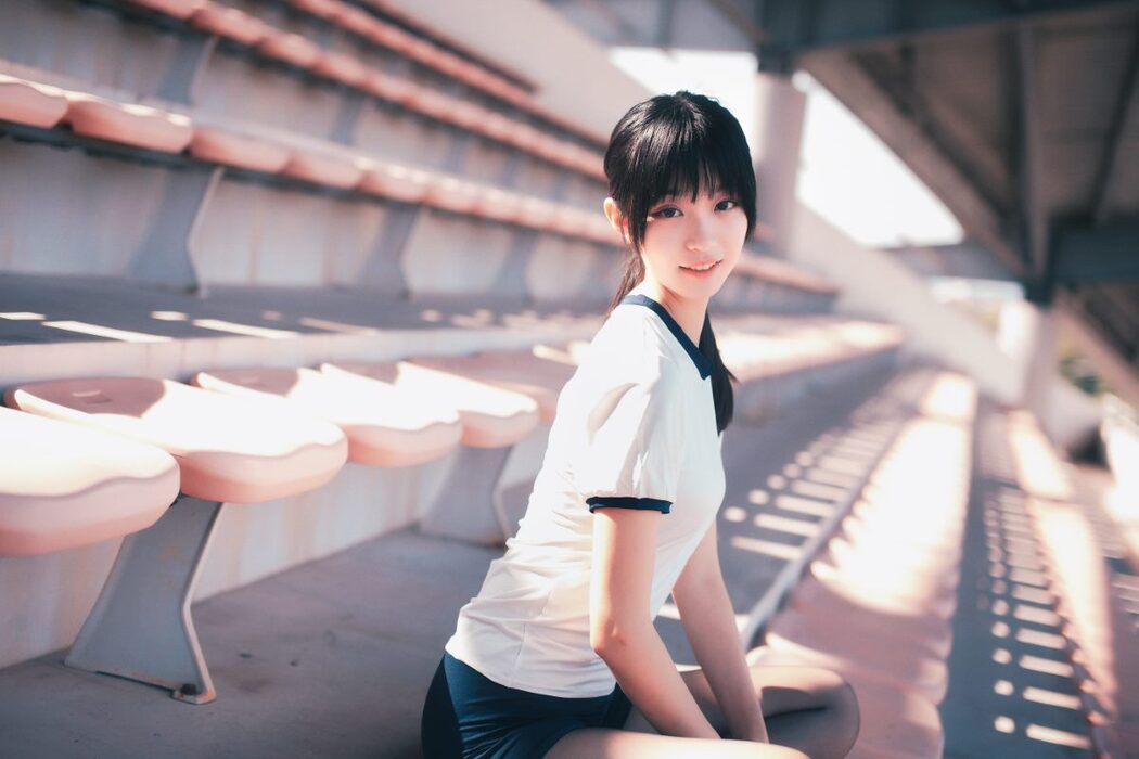 Coser@沧霁桔梗 Vol.006 黑丝体操服