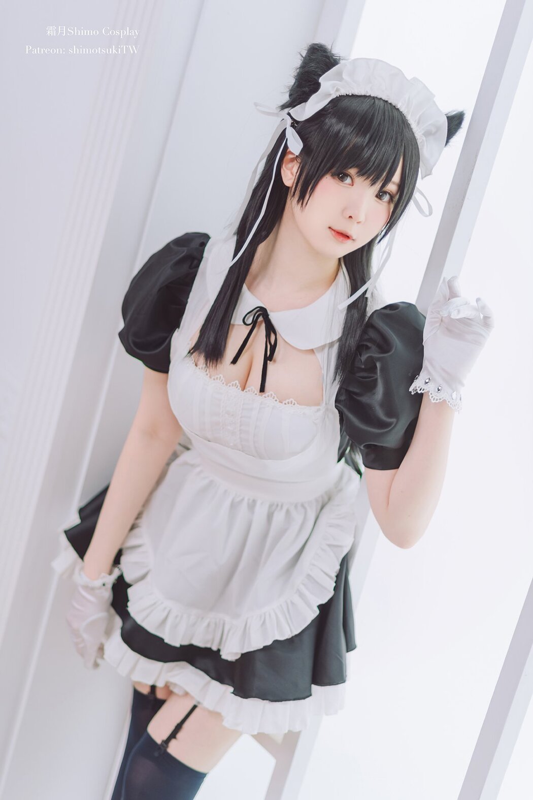 Coser@霜月shimo Vol.034 爱宕女仆 Cover Photo