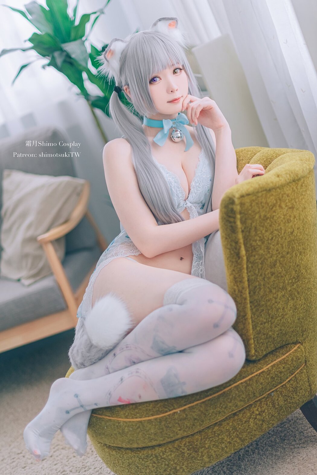 Coser@霜月shimo Vol.032 ベビードールと灰色ねこ Cover Photo