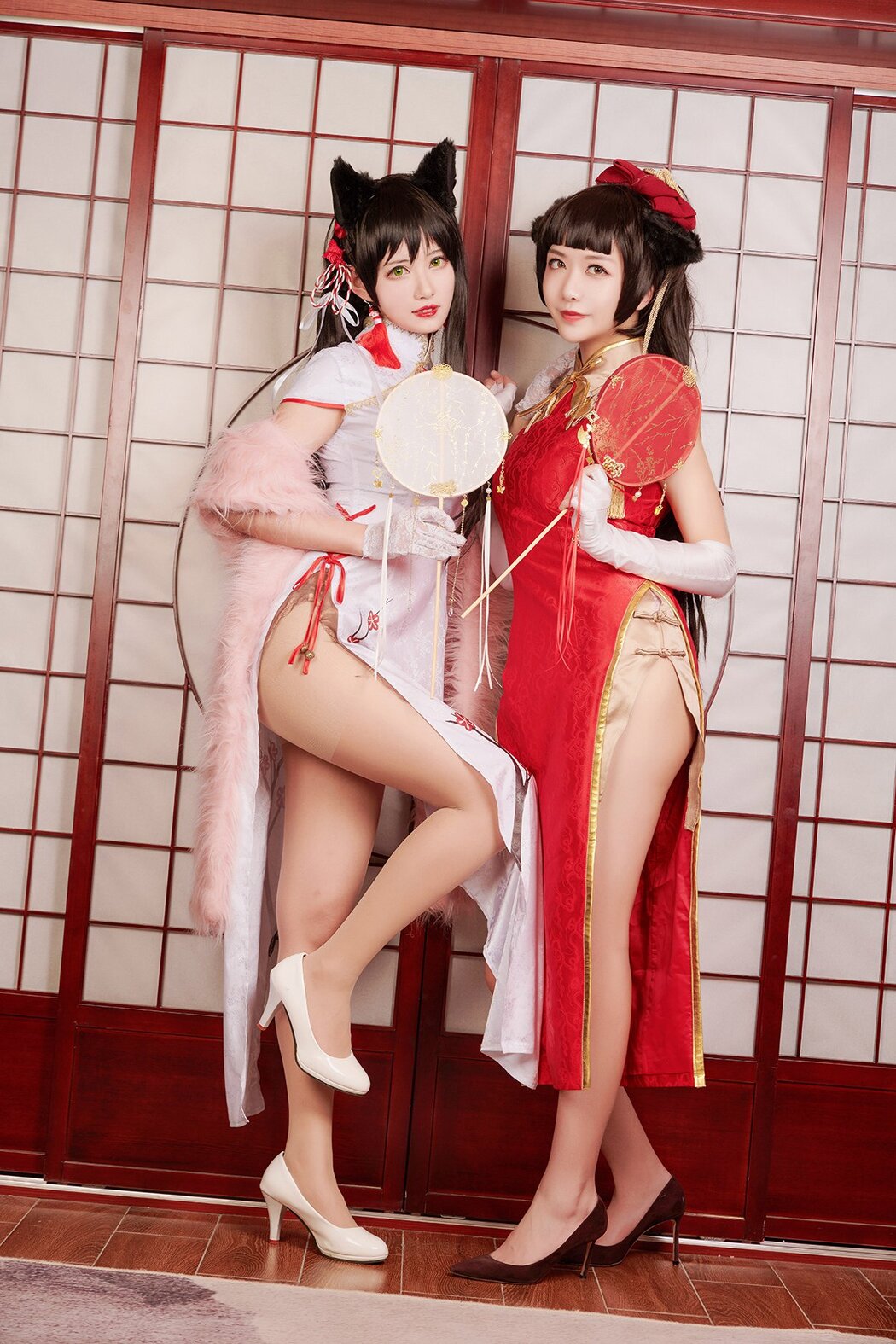 Coser@源纱希喵喵喵 Vol.004 Meiyi_烛墨 犬獒旗袍 Cover Photo