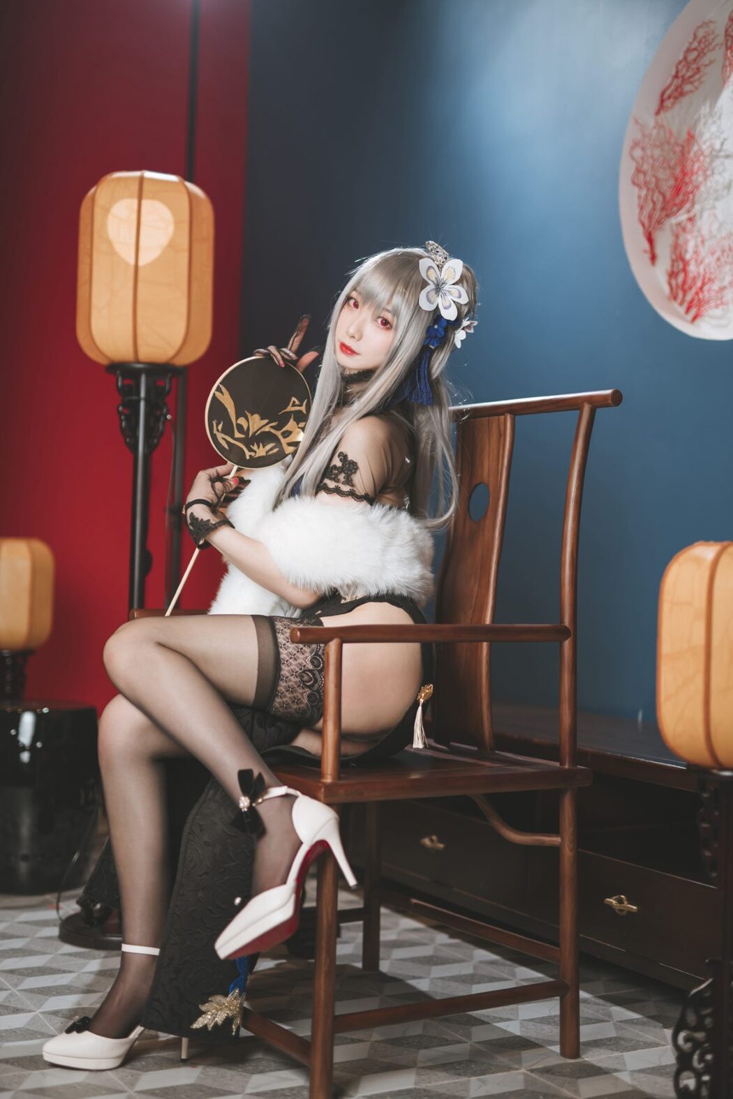 Coser@封疆疆v Vol.006 路易九世旗袍