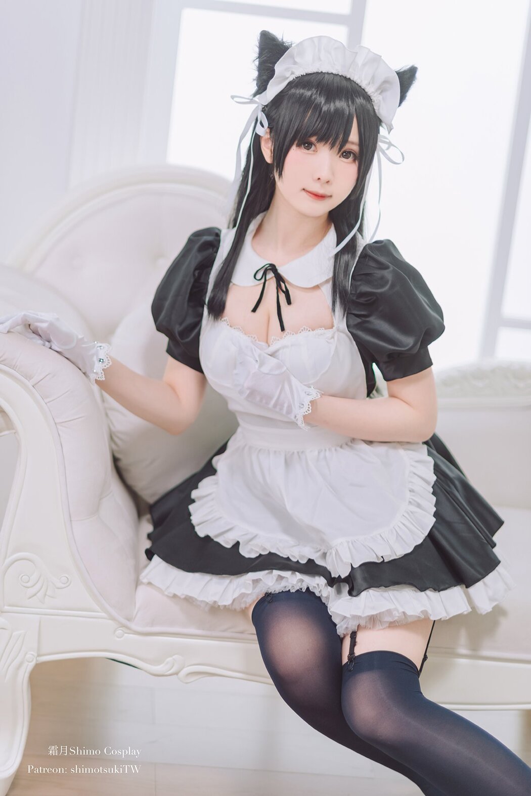 Coser@霜月shimo Vol.021 爱宕女仆 Cover Photo