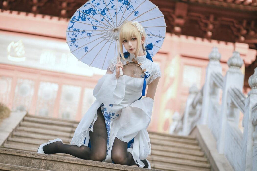 Coser@封疆疆v Vol.004 saber 旗袍