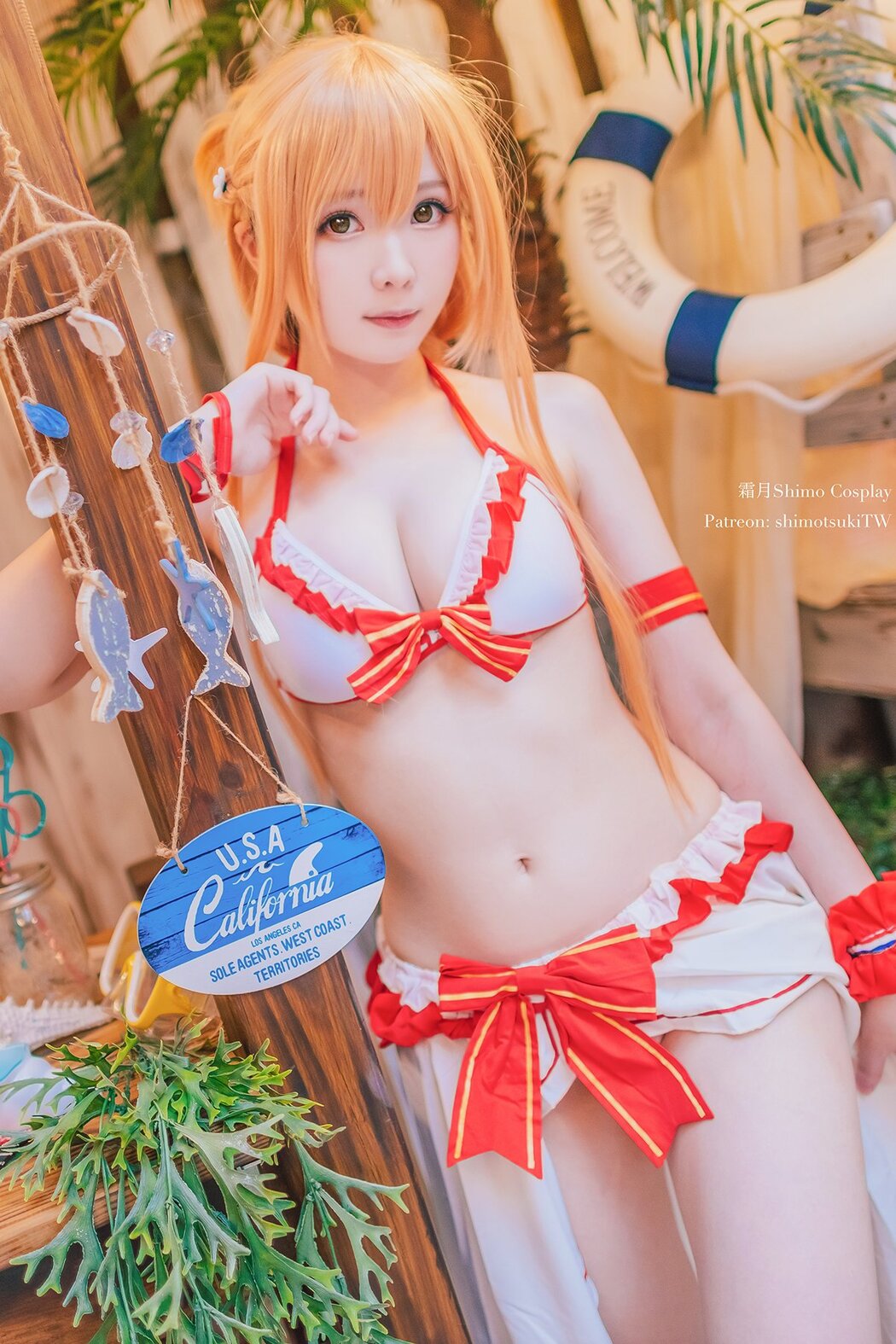 Coser@霜月shimo Vol.020 Asuna泳装 Cover Photo