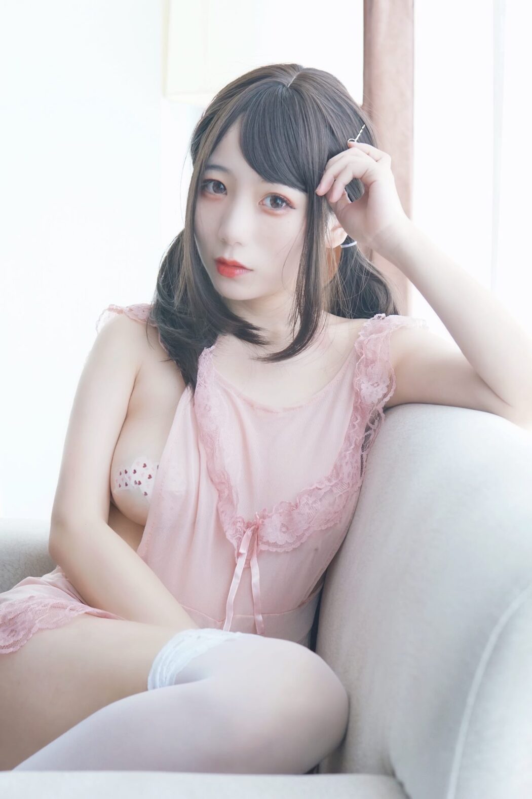 Coser@蓝蓝 Vol.003 粉色创可贴