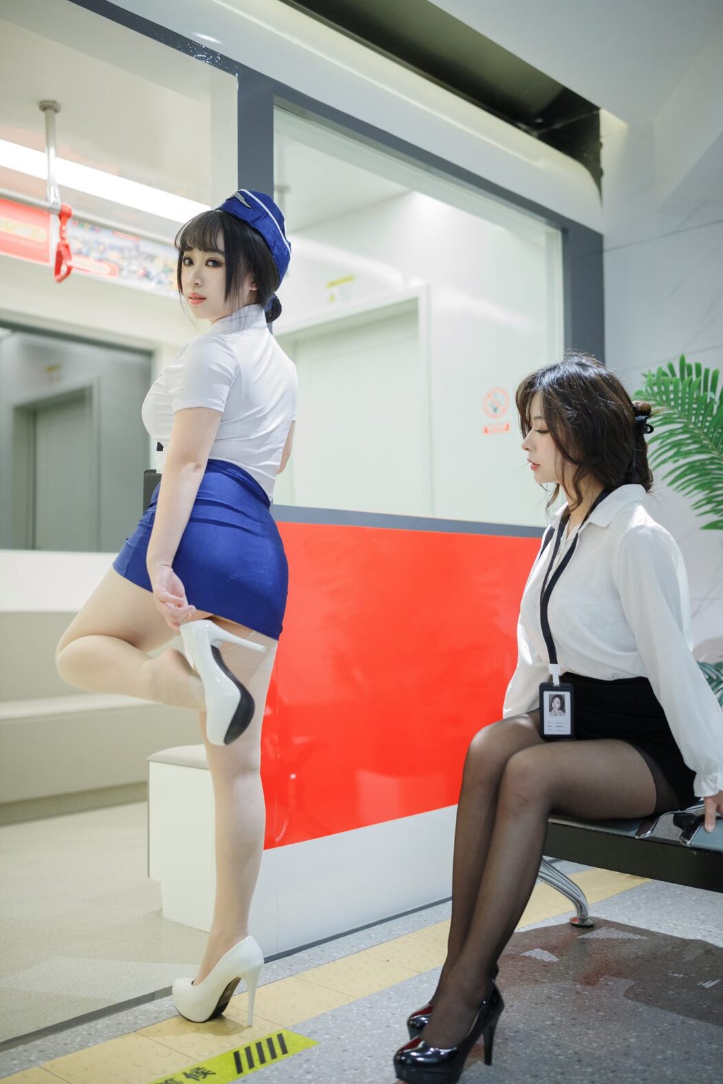 Coser@yuuhui玉汇 Vol.007 胡桃猫Kurumineko 电车 A