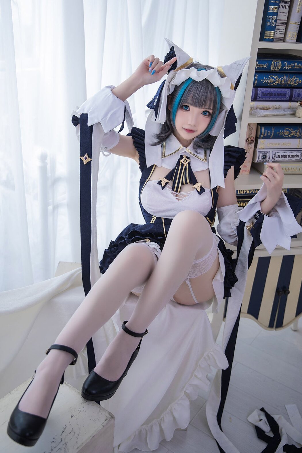 Coser@雪晴Astra Vol.037 Azure Lane 柴郡 Cover Photo