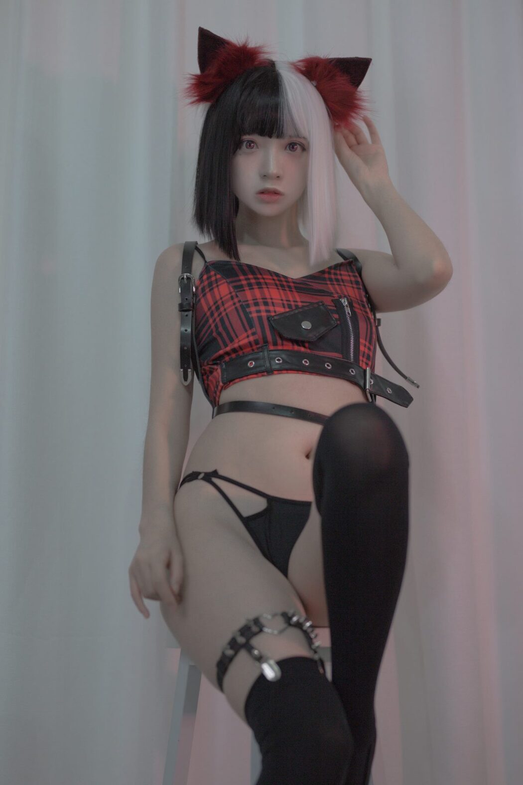 Coser@疯猫ss Vol.081 红黑耳