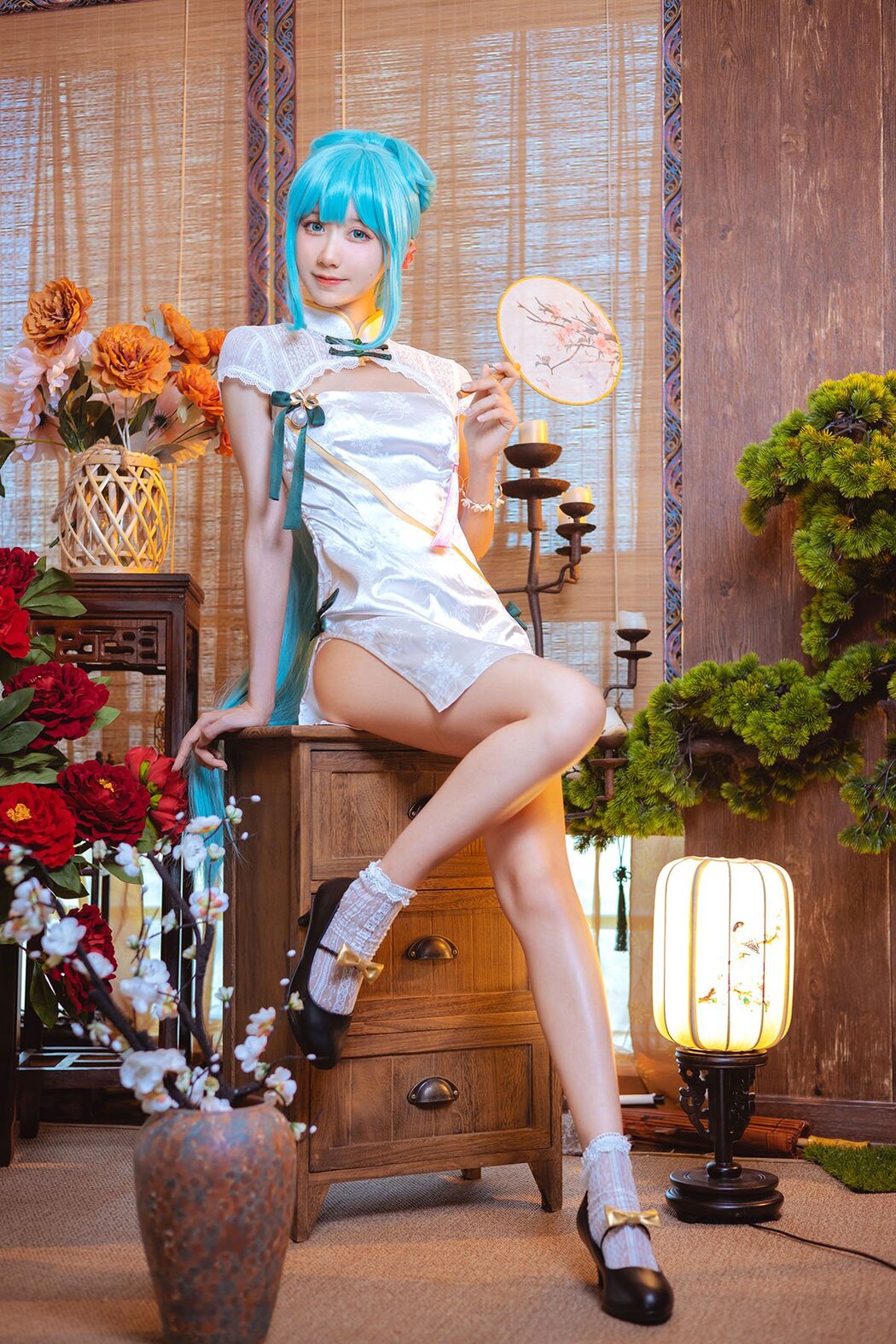 Coser@木绵绵OwO Vol.073 初音韶华COS Cover Photo