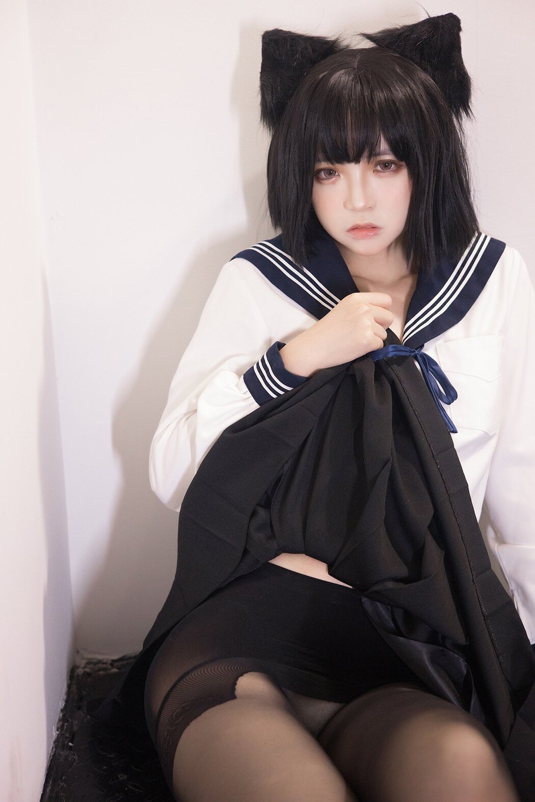 Coser@疯猫ss Vol.077 2022新春生日本04 制服少女 Cover Photo