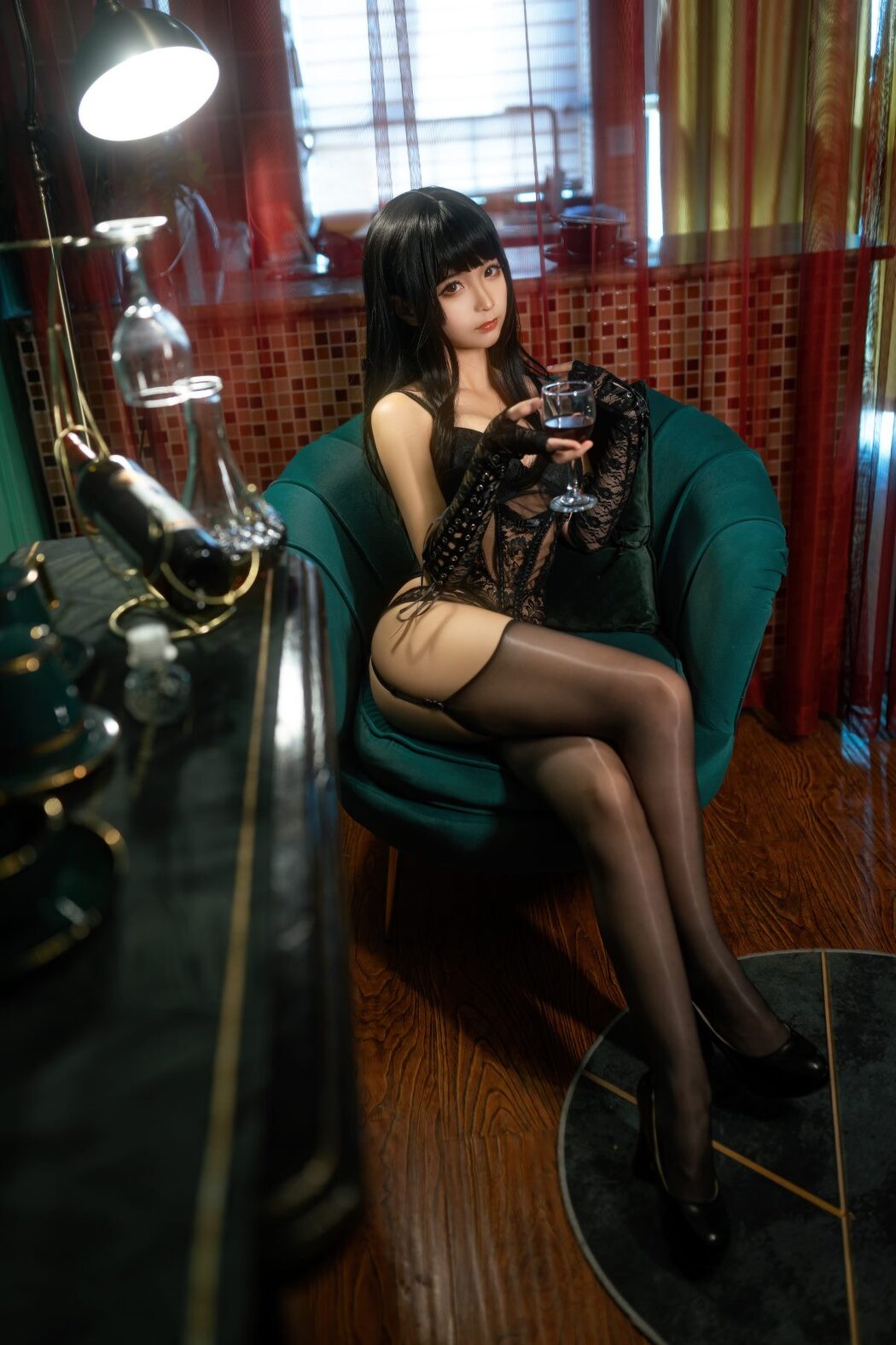Coser@蠢沫沫 Vol.168 沫沫真爱版 黑内衣