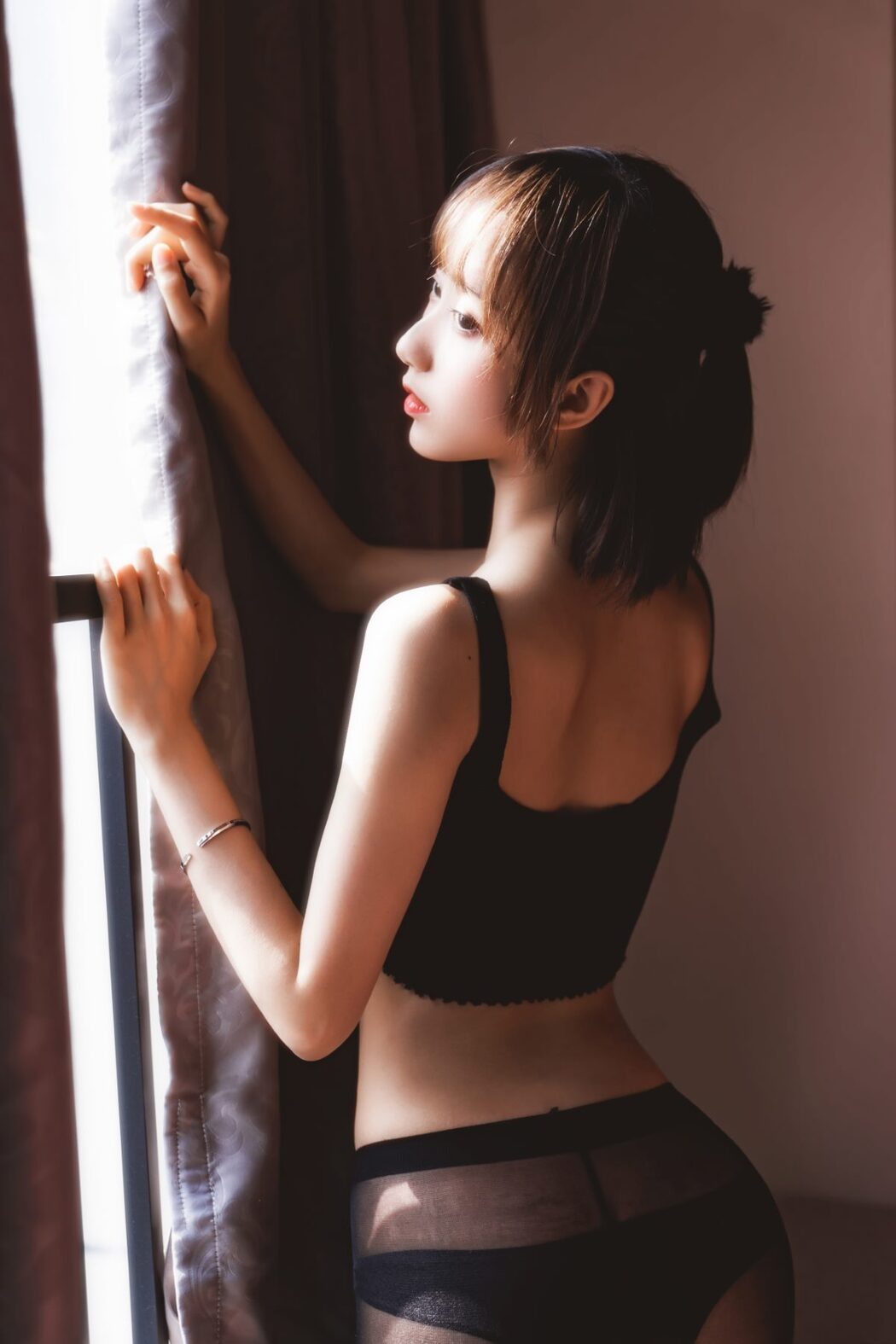 Coser@木绵绵OwO Vol.052 黑丝私房 B