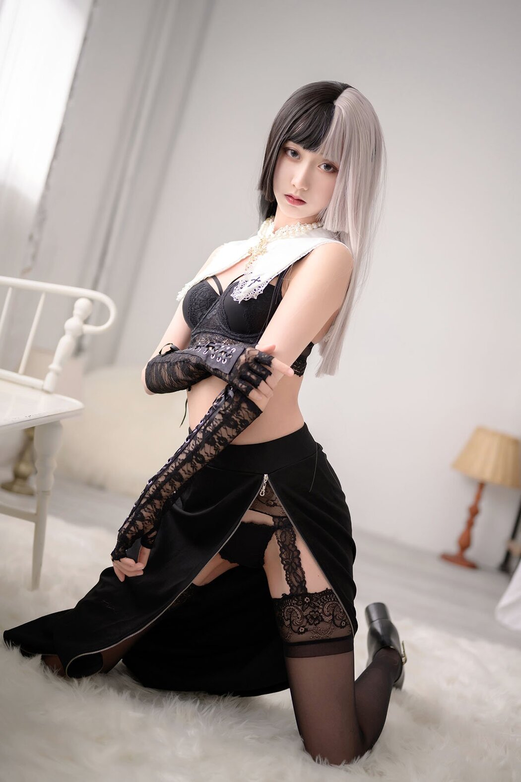 Coser@木绵绵OwO Vol.049 黑白修女 Cover Photo