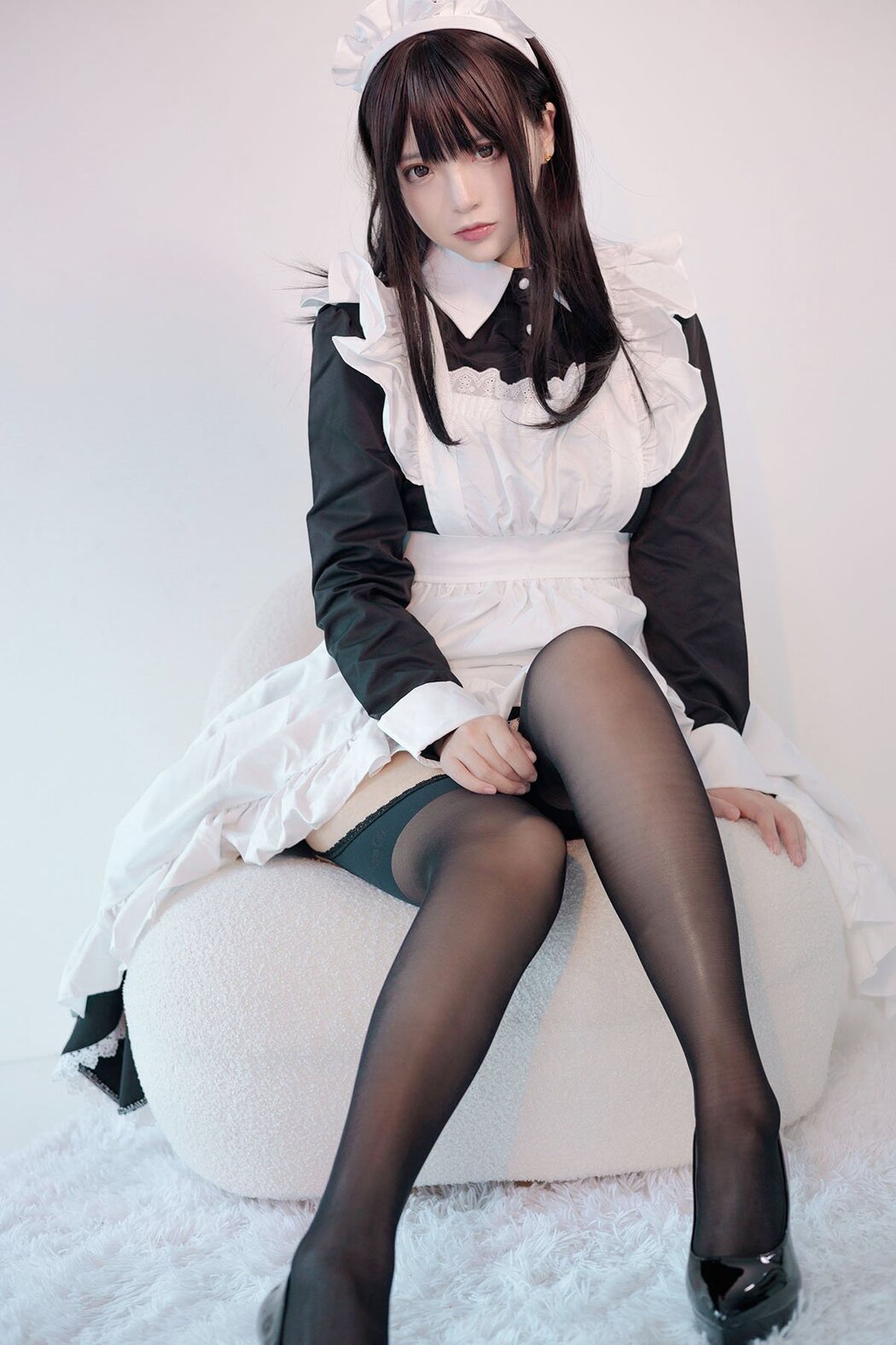 Coser@疯猫ss vol.075 COS美女 女仆 Cover Photo