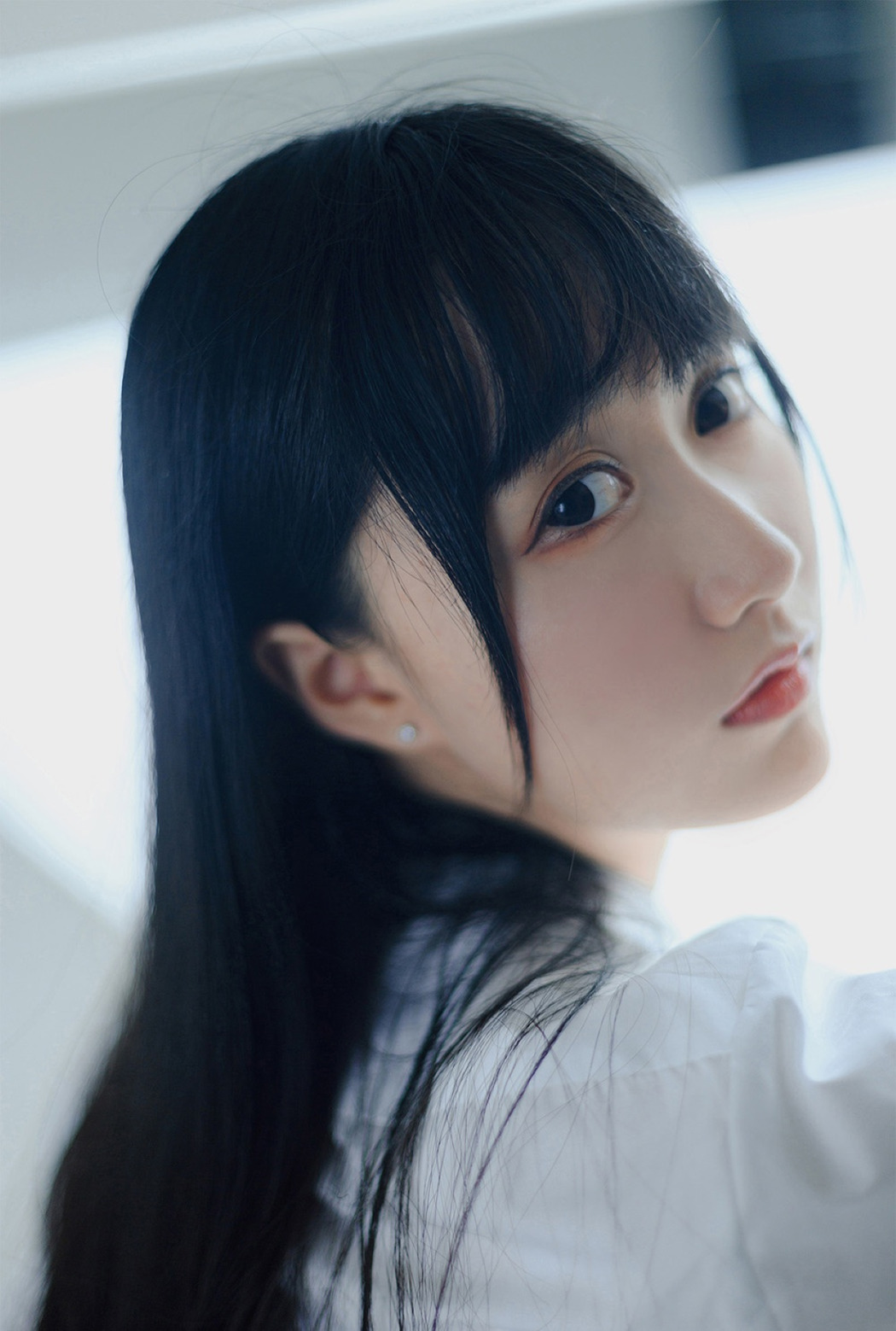 Coser@木绵绵OwO Vol.041 白裙JK