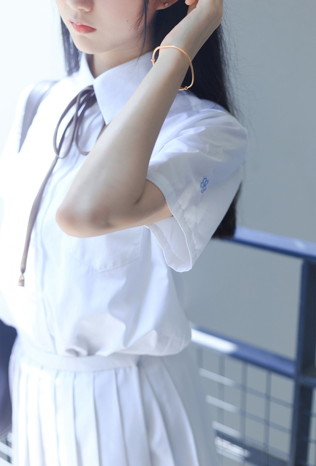 Coser@木绵绵OwO Vol.041 白裙JK