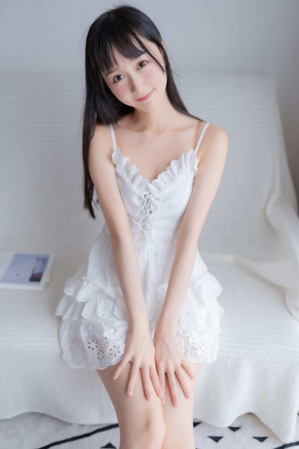 Coser@木绵绵OwO Vol.046 白色睡裙