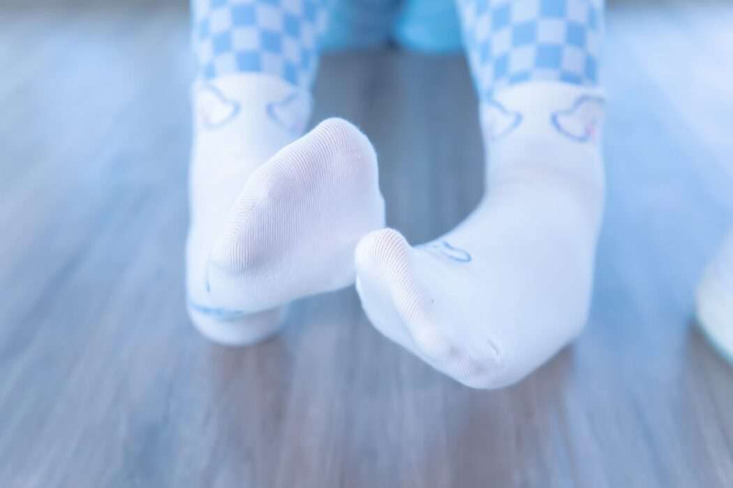 Coser@神楽坂真冬 Vol.083 蓝白格