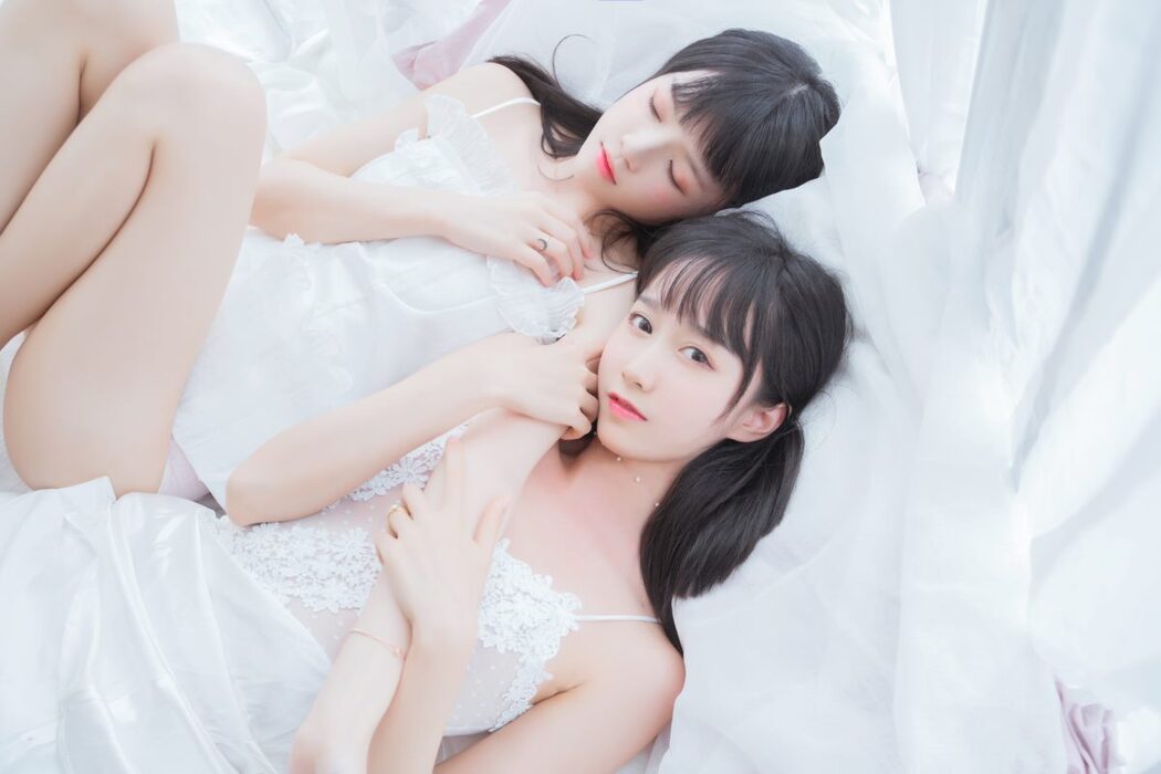 Coser@木绵绵OwO Vol.023 朝 白裙 and 白裙