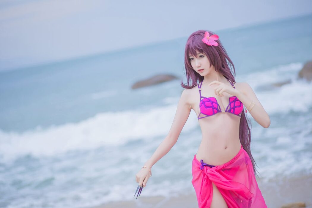 Coser@木绵绵OwO Vol.013 泳装斯卡哈