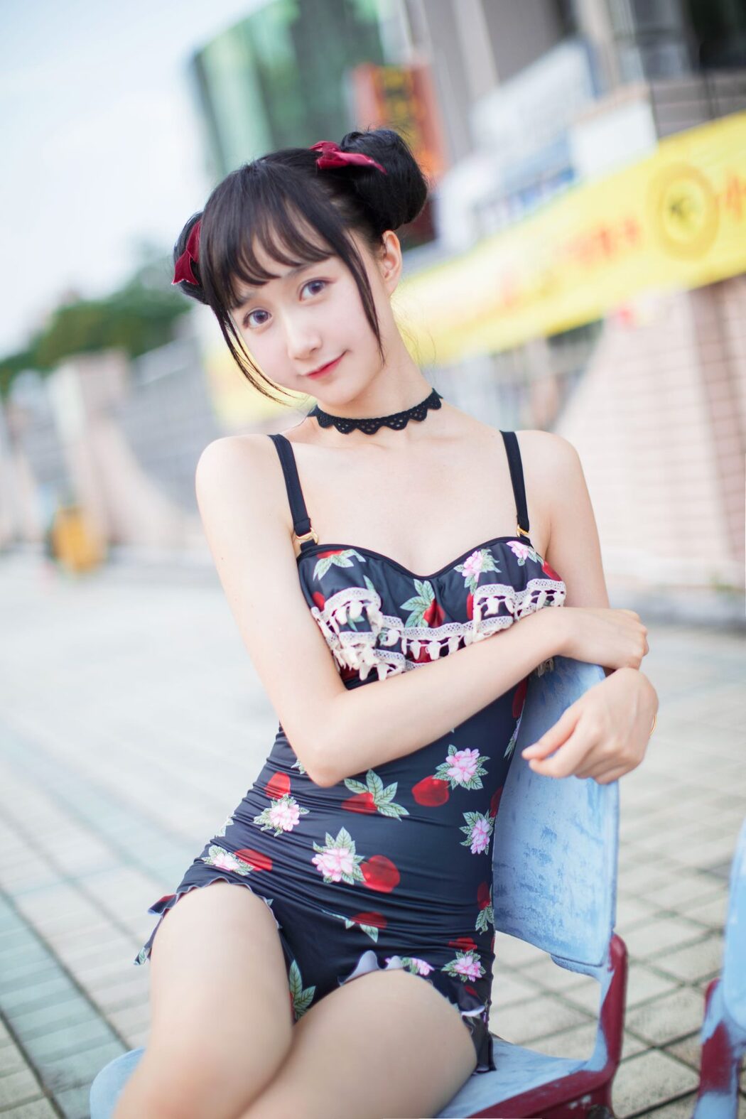 Coser@木绵绵OwO Vol.022 草莓泳衣