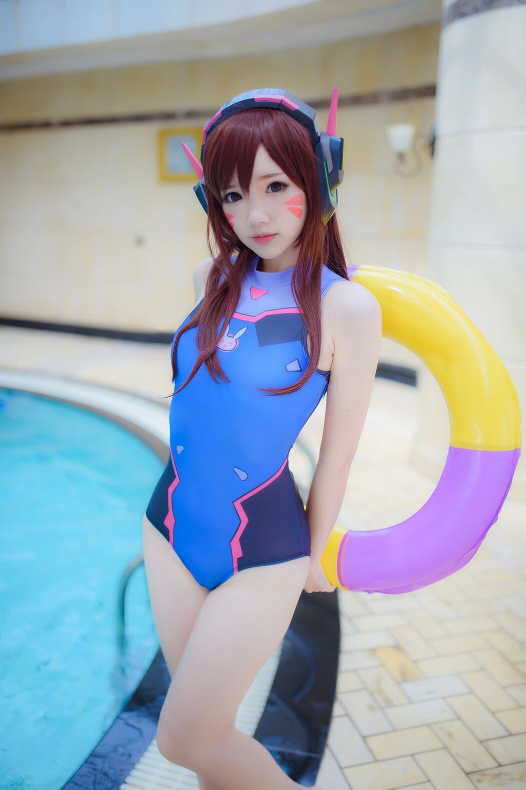 Coser@雪晴Astra Vol.015 自撮りVol.6 D.Va Cover Photo