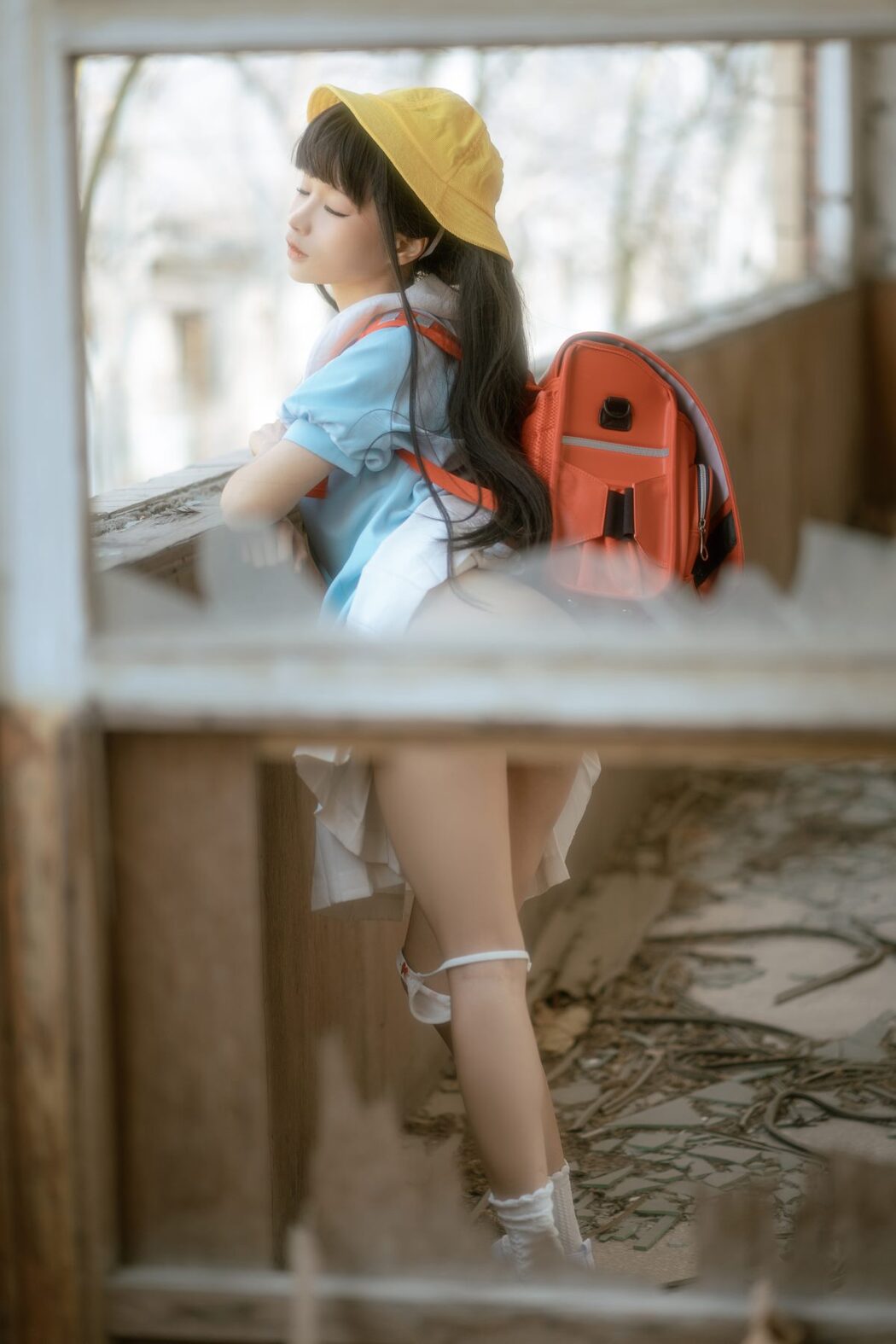 Coser@蠢沫沫 Vol.152 小黄帽 绅士版 A
