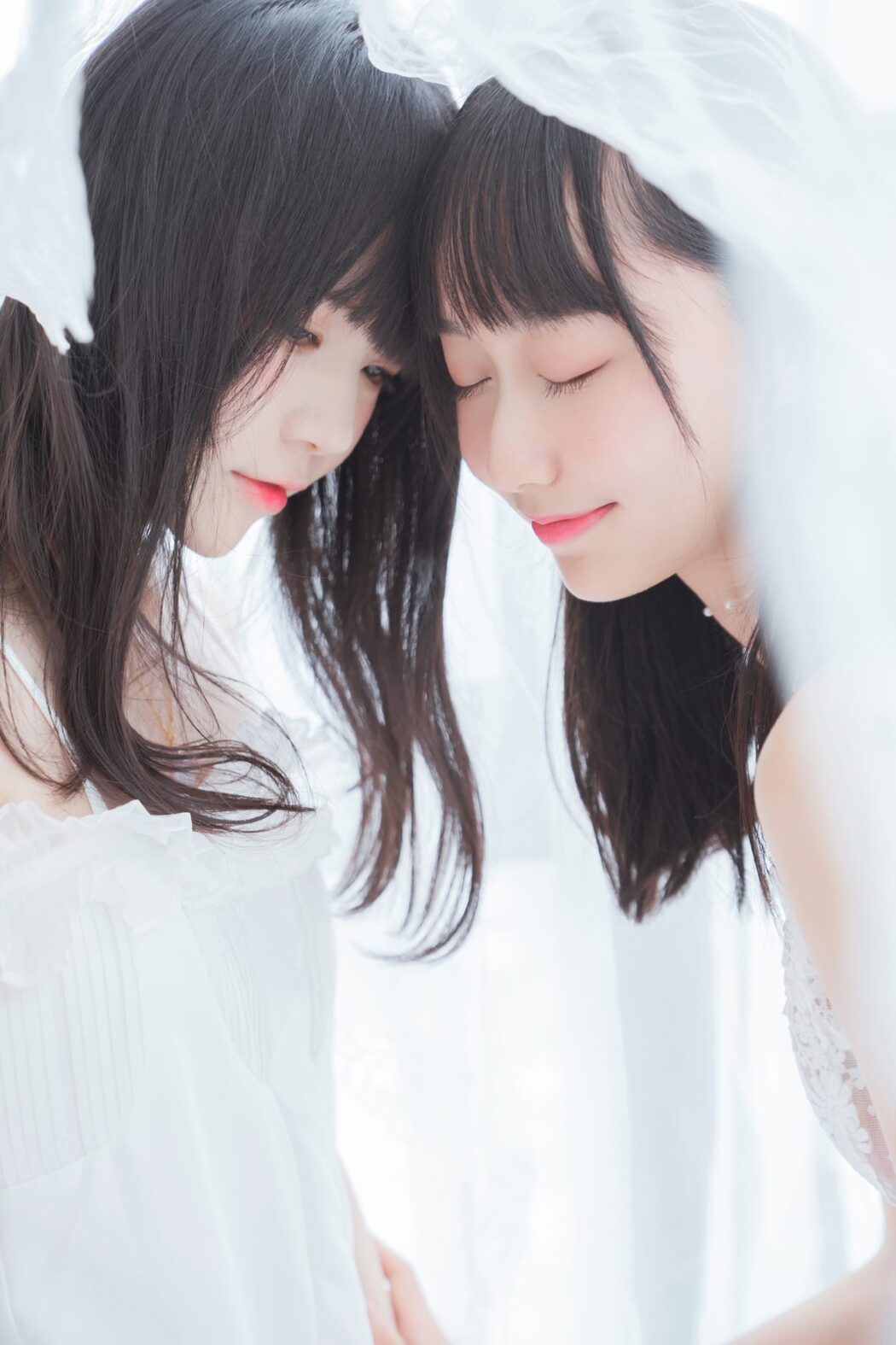 Coser@木绵绵OwO Vol.023 朝 白裙 and 白裙