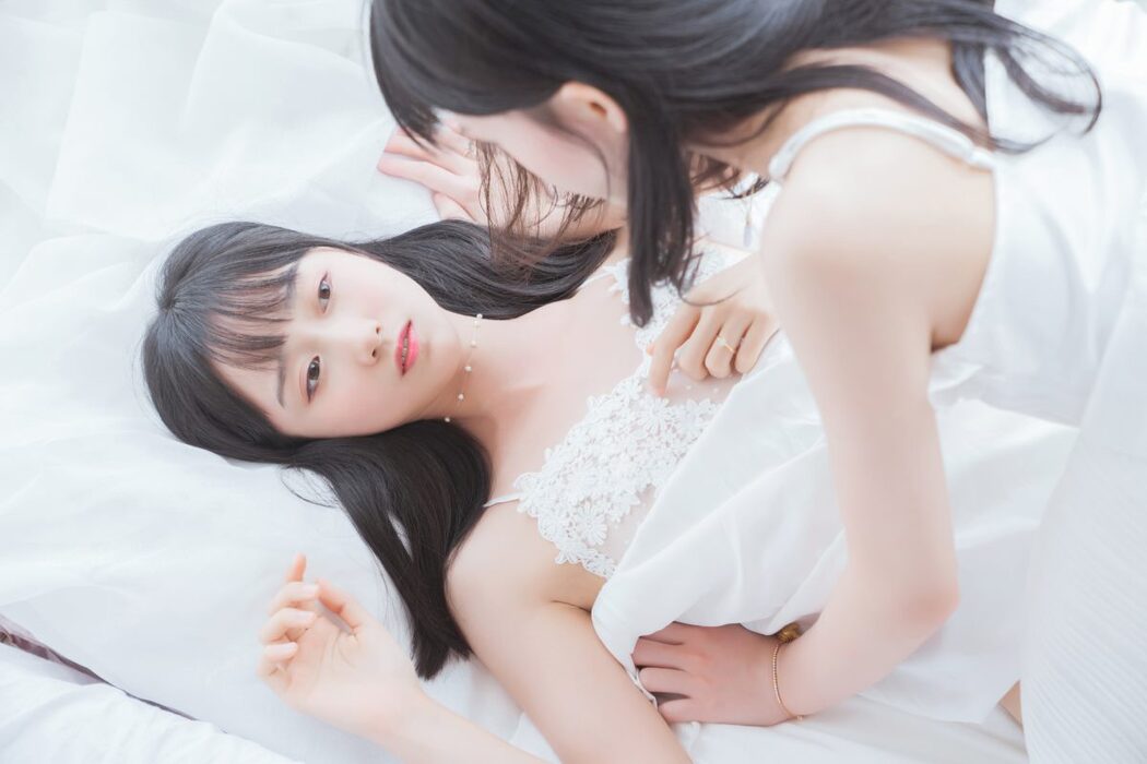 Coser@木绵绵OwO Vol.023 朝 白裙 and 白裙