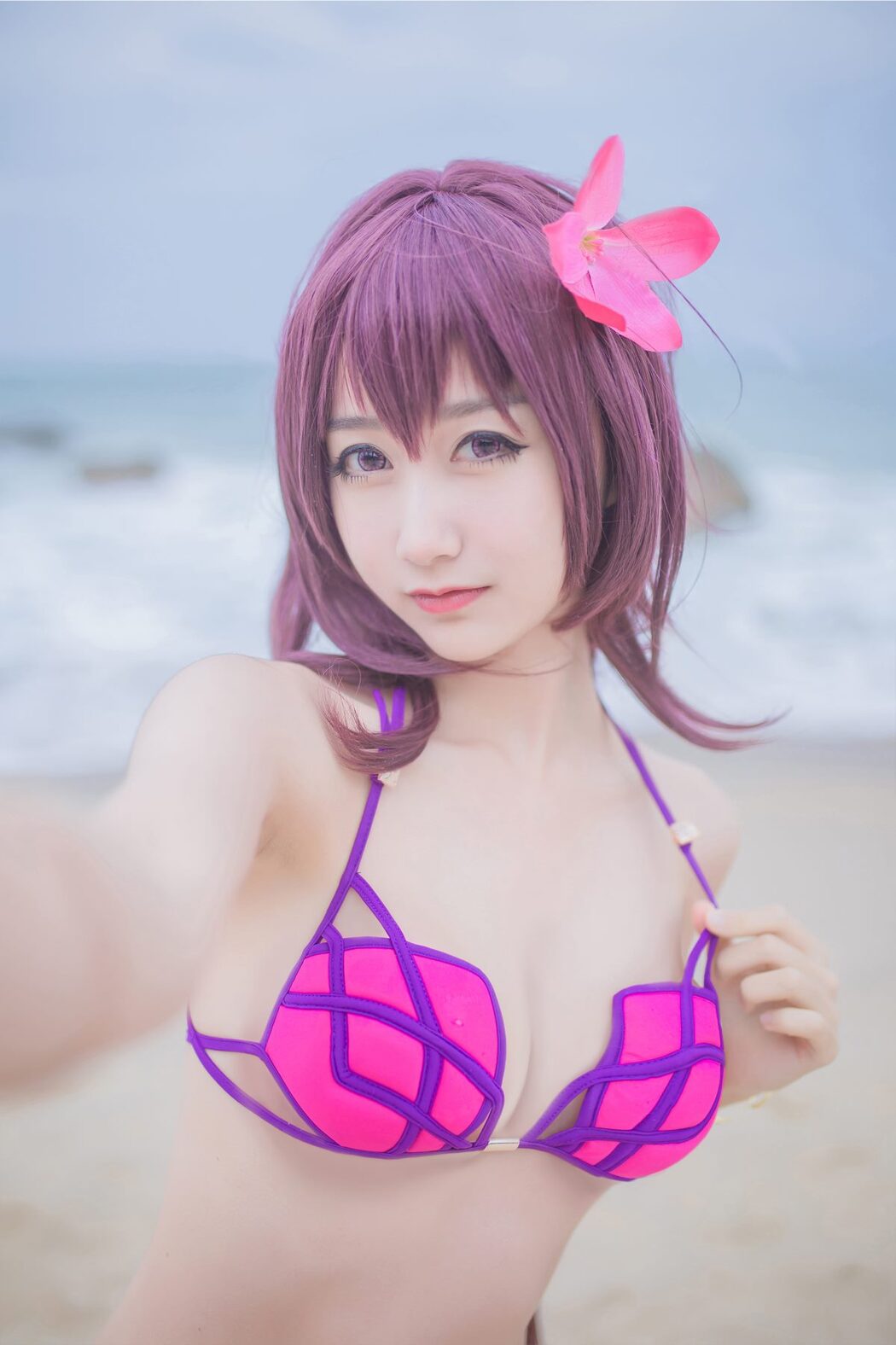 Coser@木绵绵OwO Vol.013 泳装斯卡哈