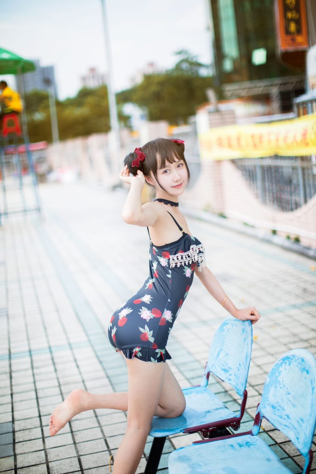 Coser@木绵绵OwO Vol.022 草莓泳衣