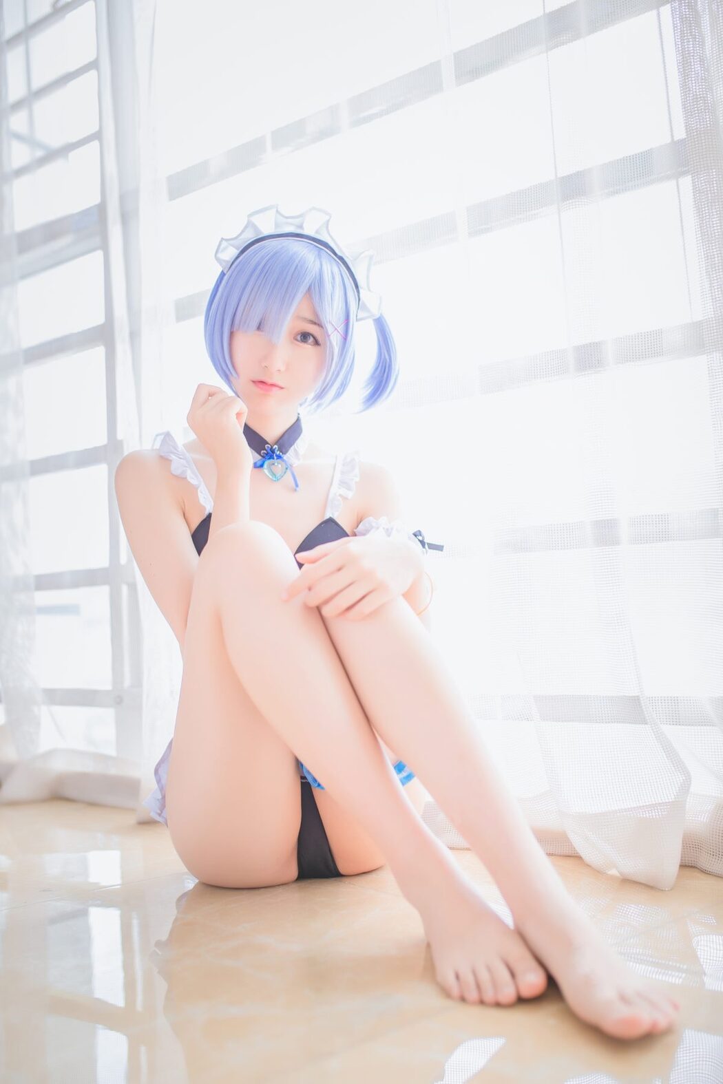 Coser@木绵绵OwO Vol.030 蕾姆泳装