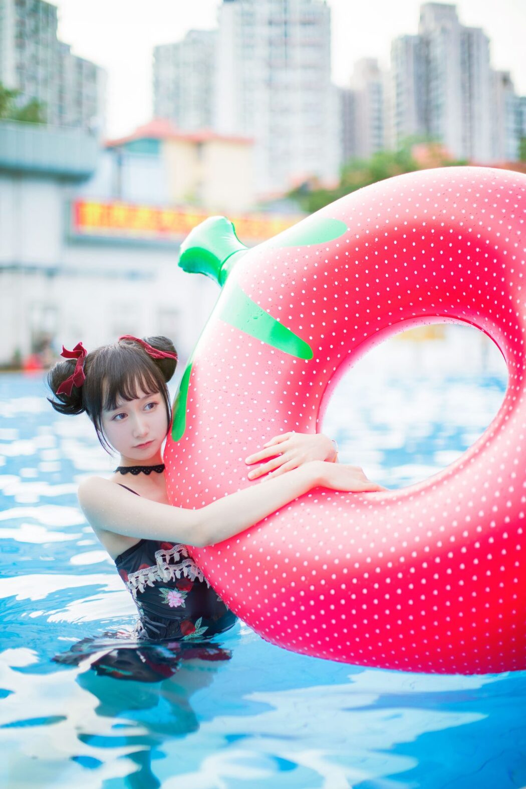 Coser@木绵绵OwO Vol.022 草莓泳衣